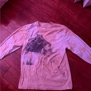 Taylor Swift Peach Long Sleeve Tee